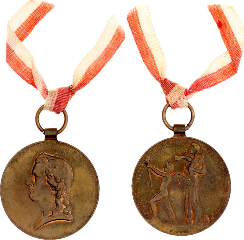 Austria Commemorative Medal of the Vienna Women’s Music Festival for the Centena...