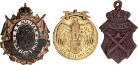 Austria Lot of 3 Miniatures 20 - th Century vgAE, AE; Enameled; Condition-II