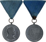 Hungary Transylvania Commemorative Medal 1940 Barac# 61, Zink 36 mm.; With original ribbon; original name: Erdelyi Emlekerem; Condition-I