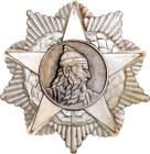 Albania Republic Order of Skanderberg III Class 1945 Barac# 64, vs/vgAE 49x48 mm.; Enameled; original name: Urdheri i Skenderbeut; Condition-I