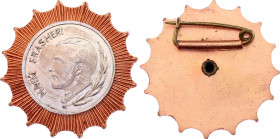 Albania Republic Order of Naim Frasheri III Class 1960 Bronze 37 mm.; Condition-I