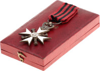 Belgium Civil Decoration for Administrative Long Service I Class 1867 - 1914 Barac# 94, AE 48x36 mm; With original ribbon; in original box; original n...