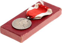Belgium Commemorative Medal for Aid and Food Supplies III Class 1919 Barac# 142, vsAE 34 mm; With original ribbon; in original box; original name: Med...