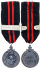 Finland Winter War Medal Type III 1939 - 1940 Barac# 43, Tiainen# 5.2.1, Iron 39x31 mm.; With original ribbon; with clasp "Kenttaarmeija"; original na...