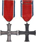 Finland Summa Cross 1940 Barac# 70, Iron 48,2x45,3 mm.; With original ribbon; with number 1407; original name: Summan risti; Condition-I; (KW817)