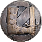 Finland Badge of Shutskors II Class 1932 vgAg 36 mm; 20,9 g.; With hallmarks; with # 3934; Condition-I