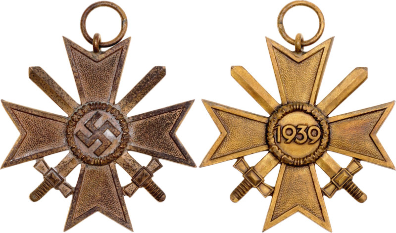 Germany - Third Reich War Merit Cross II Class with Swords 1939 Barac# 82, OEK23...