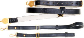 France Belt and Dagger-Mount 1980 th vgAE; Leather; Condition-I