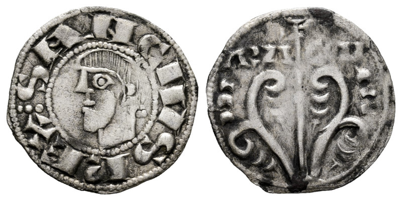 Sancho Ramírez (1063-1094). Dinero. Jaca (Huesca). (Ros-3.4.1). (Cru V.S-195). A...