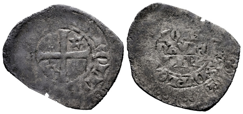 Charles II, The bad (1349-1387). Great Gros. (Ros-3.14.7). (Duplessy-308/308a). ...