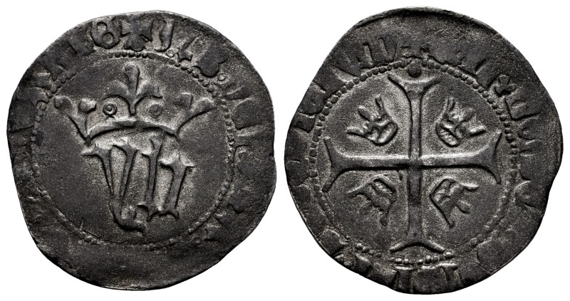 Juan and Blanca (1425-1441). Blanca. (Ros-3.16.4). (Cru V.S-254 var). Anv.: + I ...