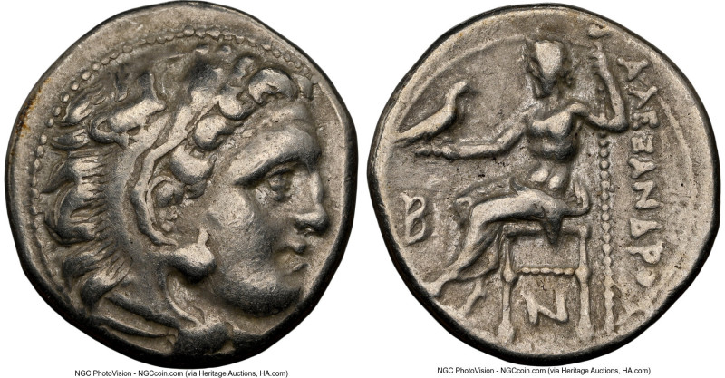 MACEDONIAN KINGDOM. Alexander III the Great (336-323 BC). AR drachm (17mm, 1h). ...