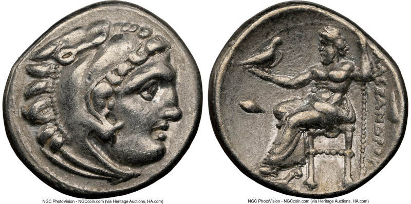 MACEDONIAN KINGDOM. Alexander III the Great (336-323 BC). AR drachm (17mm, 12h)....