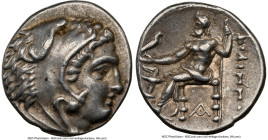 MACEDONIAN KINGDOM. Philip III Arrhidaeus (323-317 BC). AR drachm (17mm, 1h). NGC XF. Lifetime issue of Sardes, ca. 323-319 BC. Head of Heracles right...