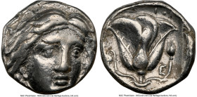 CARIAN ISLANDS. Rhodes. Ca. 316-305 BC. AR tetradrachm (22mm, 14.96 gm, 12h). NGC Choice VF 3/5 - 2/5, brushed. Head of Helios facing, turned slightly...