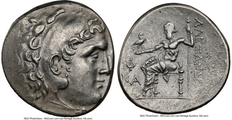 LYCIA. Phaselis. Ca. 218-185 BC. AR tetradrachm (29mm, 11h). NGC XF. Late posthu...