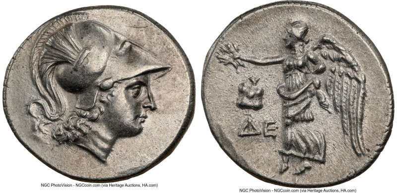 PAMPHYLIA. Side. Ca. 3rd-2nd centuries BC. AR tetradrachm (30mm, 16.82 gm, 11h)....