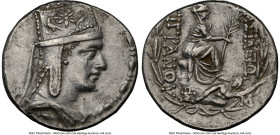 ARMENIAN KINGDOM. Tigranes II the Great (95-56 BC). AR tetradrachm (28mm, 15.91 gm, 1h). NGC Choice XF 4/5 - 3/5. Tigranocerta, ca. 80-68 BC. Diademed...