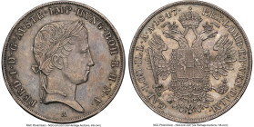 Ferdinand I 1/2 Taler 1847-A AU58 NGC, Vienna mint, KM2225. HID09801242017 © 2024 Heritage Auctions | All Rights Reserved