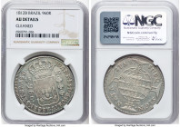 João Prince Regent 960 Reis 1812-B AU Details (Cleaned) NGC, Bahia mint, KM307.1. HID09801242017 © 2024 Heritage Auctions | All Rights Reserved