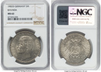 Bavaria. Otto 5 Mark 1902-D MS62 NGC, Munich mint, KM915. HID09801242017 © 2024 Heritage Auctions | All Rights Reserved