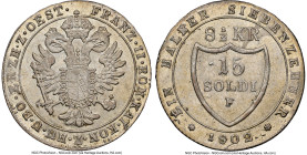 Gorizia. Francesco II 15 Soldi 1802-F MS64 NGC, Hall mint, KM49. HID09801242017 © 2024 Heritage Auctions | All Rights Reserved