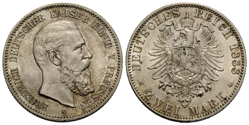 Kaiserreich / Empire Preussen, Königreich
Friedrich III. 1888 2 Mark 1888 A Ber...