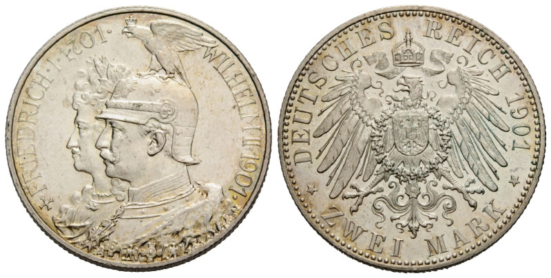 Kaiserreich / Empire Preussen, Königreich
Wilhelm II. 1888-1918 2 Mark 1901 A, ...