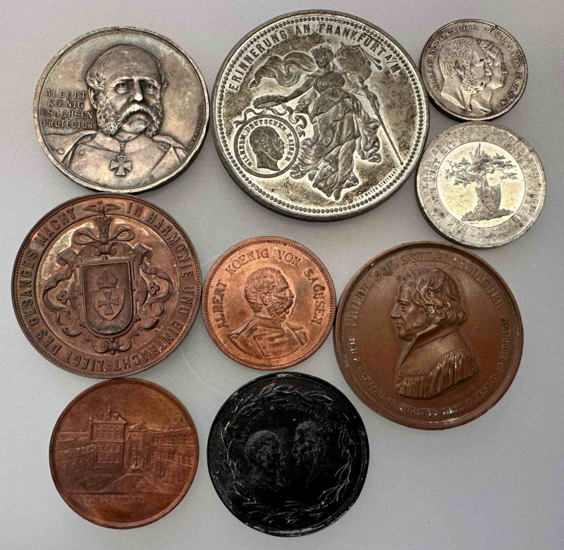 Medaillen / Medals
 Diverse Medaillen / various medals 19Jh./ century. Lot aus ...