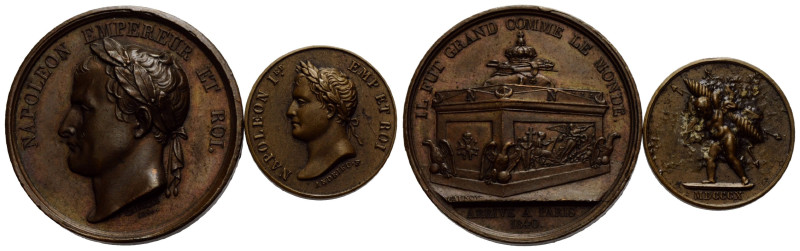 Medaillen / Medals Personenmedaille
 Bronzemedaille / Bronze medal 1840. 8.43 g...