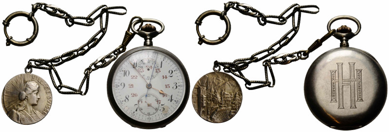 Objekte / Objects Frankreich / France
 Taschenuhr / Pocketwatch 1916. Gehäuse N...