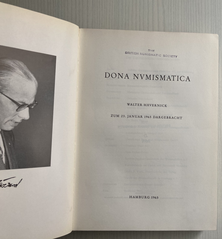 Havernick W., Dona Nvmismatica. Amburgo 1965. Tela ed. pp. 338, tavv. XXIV in b/...
