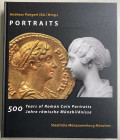 Pangerl A. Portraits. 500 Years of Roman Coin Portraits. Munchen 2017. Cartonato ed. pp. 444, ill. a colori. Nuovo.