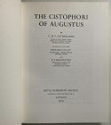 Sutherland C.H.V. - The cistophori of Augustus. London, 1970. Tela ed. pp. 134, tavv. 36 in b/n. Buono stato.