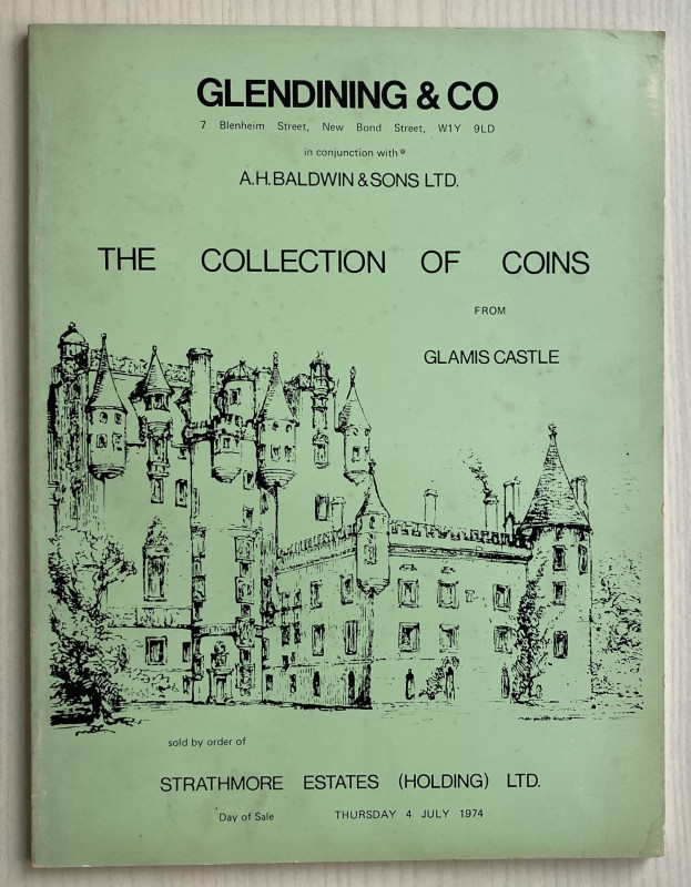 Glendining's, The collection of coins from Glamis Castle. London 04 July 1974. B...