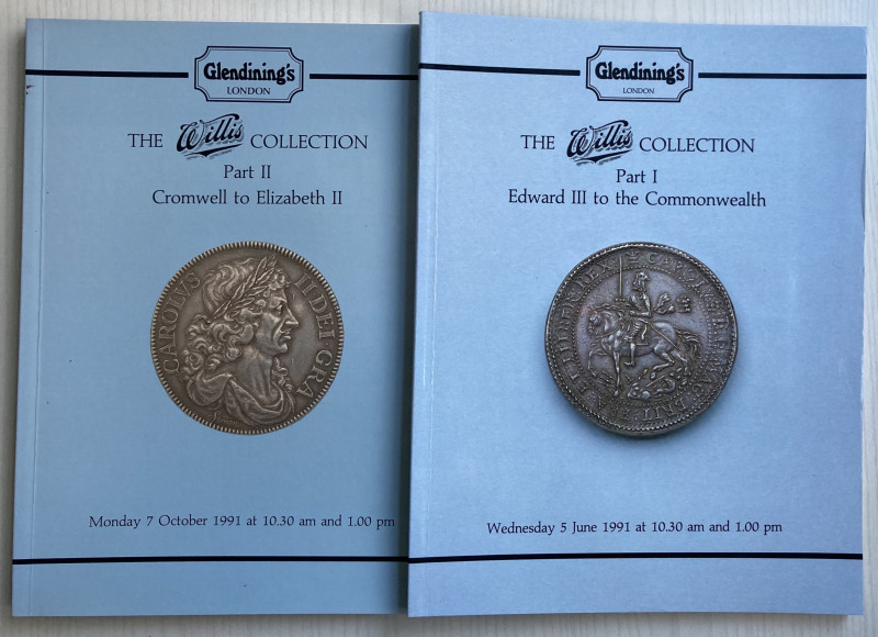 Glendining & Co. 2 CataloguesThe Willis Collection Part I (Edward III to the Com...