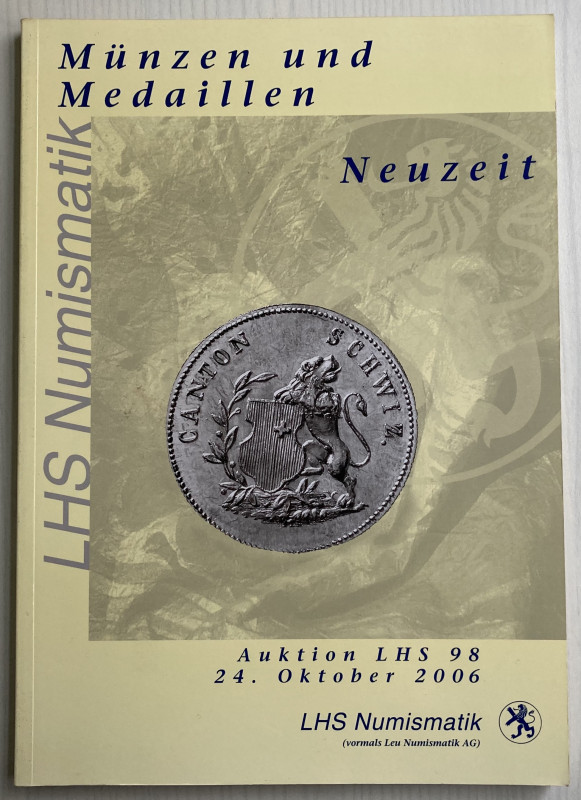 LHS Numismatik Auction 98. Munzen und Medaillen, Mittelalter Neuzeit. Zurich 24 ...