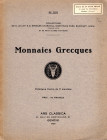 ARS CLASSICA-NAVILLE et C. – Geneve 2- 7- 1929. Catalogue des monnaies grecques, composant les collection de M.le cap. E.G. S. Churchill, Nortwick Par...