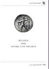 LEU NUMISMATIK. Lista a prezzi fissi. Zurich, 1998. Pp. 75, nn. 858, illustrazioni nel testo. Rilegatura ed. ottimo stato importante serie romana.