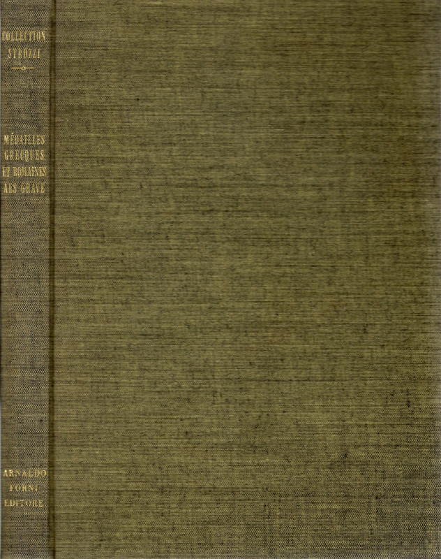 SANGIORGI G. - Roma, 15 – Avril, 1907. Collection Strozzi. Medailles grecques et...