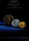 SOTHEBY’S. – Zurich, 27\28 – October, 1993. Greek and Roman coins. Pp. n. num. Nn. 157 – 1890, tavv. 14 a colori, tutti ill. b\n. ril. ed. buono stato...