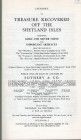 SOTHEBY &CO. London, 8 - November, 1973. Catalogue of Tresaure recovered off the Shetland isles. Pp. 31, nn. 190, tavv. 10. ril ed buono stato, lista ...
