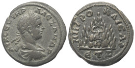 Kappadokien. Kaisareia (Caesarea). Severus Alexander (222 - 235 n. Chr.).

 Bronze. 227 / 228 n. Chr. (Jahr 7).
Vs: Büste des Severus Alexander in ...