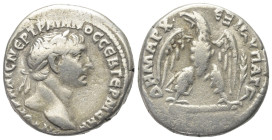 Seleukis und Pierien. Antiochia am Orontes. Traianus (98 - 117 n. Chr.).

 Tetradrachme (Silber). 103 - 111 n. Chr.
Vs: Kopf mit Lorbeerkranz recht...