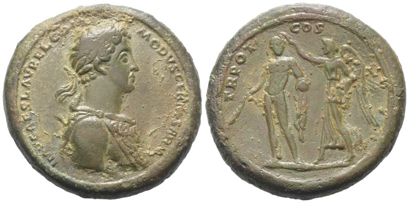 Commodus (177 - 192 n. Chr.).

Medaillon (Bronze). 177 - 192 n. Chr.
Vs: IMP ...