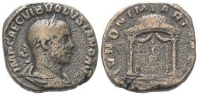 Volusianus (251 - 253 n. Chr.).

 Sesterz (Bronze). 251 - 252 n. Chr. Rom.
Vs: IMP CAE C VIB VOLVSIANO AVG. Büste mit Lorbeerkranz, Paludament und ...