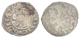 Habsburger bis 1806. Maximilian II. (1564 - 1576).

 Weisspfennig (Silber). 1567. Kuttenberg.
Vs: Steigender Löwe.

14 mm. 0,31 g. 
 Sehr schön....