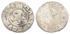 Habsburger bis 1806. Maximilian II. (1564 - 1576).

 Weisspfennig (Silber). 1574. Prag.
Vs: Steigender Löwe.

13 mm. 0,32 g. 
 Äußerst selten. S...
