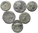 Griechische Münzen - Lots.


Unter anderem: Verschiedene Herrscher (Königreich Makedonien) / Ariarathes IV. (Königreich Kappadokien).

Lot (6 Stü...