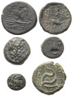 Griechische Münzen - Lots.


Unter anderem: Amisos (Pontos) / Prusias II. (Königreich Bithynien) / Pergamon (Mysien).

Lot (6 Stück): Bronze; ca....